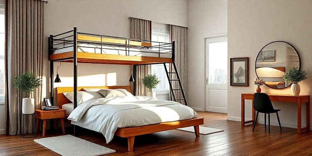 cama nido matrimonio con litera